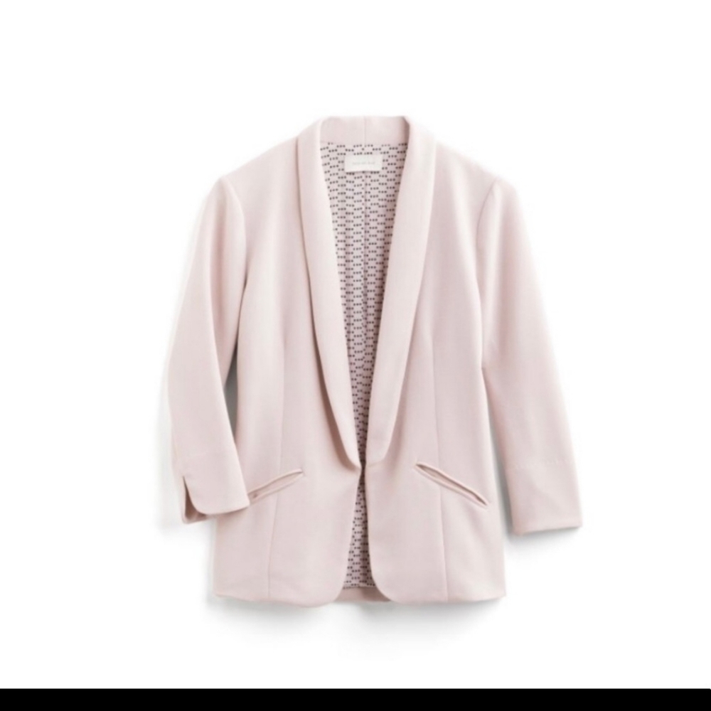 Skies are Blue - Hannah Modal Scuba Blazer